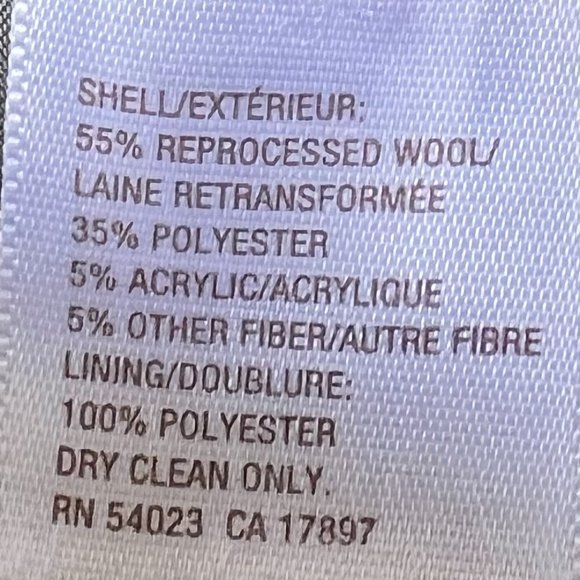 🌸4/$30🌸  NWOT Old Navy Lined Herringbone Wool Trouser Shorts - Picture 14 of 16